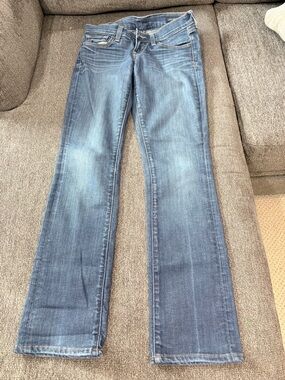 Lucky Brand Women's Straight Leg Blue Denim Jeans